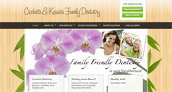 Desktop Screenshot of cicchettifamilydentistry.com